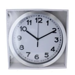 MICA Living Wanduhr Weiß - 20 Cm