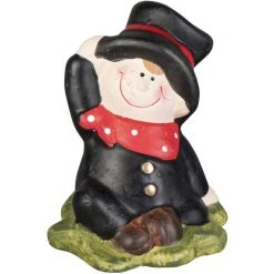 MICA Living Schornsteinfeger - Aus Terrakotta - Ca. 6,5 X 7,5 X 8,5 Cm - 1 Stück -MICA decoration Shop 188185 2 neu