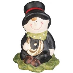 MICA Living Schornsteinfeger - Aus Terrakotta - Ca. 6,5 X 7,5 X 8,5 Cm - 1 Stück -MICA decoration Shop 188185 3 neu