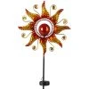 MICA Living Pflanzenstecker Mit Solarlampe - Sonne - Ca. 29 X 6,5 X 107,5 Cm -MICA decoration Shop 205317 1