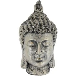 MICA Living Buddha - Aus Magnesia - 18 X 18 X 35 Cm
