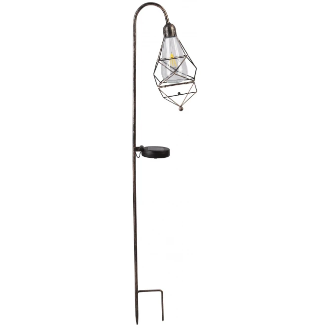 MICA Living LED-Solarstecker - Laterne - 18 X 10 X 82 Cm 4 MICA Living LED-Solarstecker - Laterne - 18 X 10 X 82 Cm - Image 2