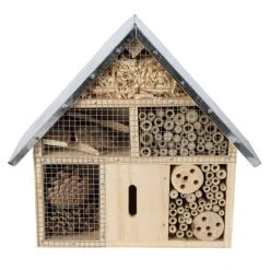 Sonstiger Hersteller Insektenhotel - Aus Holz - Ca. 29,5 X 9 X 28 Cm -MICA decoration Shop 214887