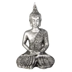 MICA Living Buddha - Aus Polyresin - Ca. 5,5 X 8 X 12,5 Cm