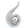 MICA Living Standdeko - Aus Keramik - Ca. 13,5 X 5,5 X 21,5 Cm - Silber -MICA decoration Shop 217849 4016096377847 mica dekoobjekt silber