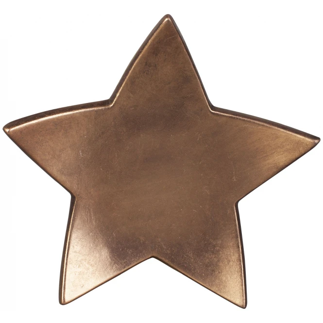 MICA Living Dekoteller - Stern - Aus Keramik - Ca. 25 X 24 X 4,5 Cm 3 MICA Living Dekoteller - Stern - Aus Keramik - Ca. 25 X 24 X 4,5 Cm