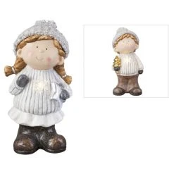 MICA Living Winterkind - Aus Magnesia - Ca. 20 X 17,5 X 40 Cm - 1 Stück -MICA decoration Shop 218263 0