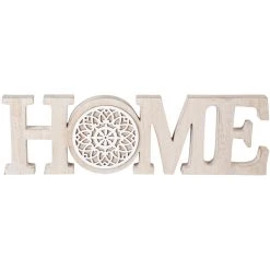 MICA Living Deko-Schriftzug - Home - 40 X 2 X 12 Cm