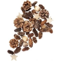 MICA Living Streudeko - Weihnachten - Aus Holz - Ca. 150 G