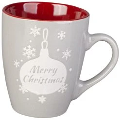 Sonstiger Hersteller 2 Tassen - Weihnachten - Aus Keramik - Ca. 8,5 X 10,5 Cm -MICA decoration Shop 219321 3