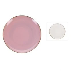 Sonstiger Hersteller Teller - Aus Porzellan - Ø = Ca. 26,5 Cm - 1 Stück -MICA decoration Shop 219508 01