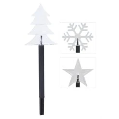 Sonstiger Hersteller 5er LED-Pflanzenstecker - Weihnachten - 1 Set -MICA decoration Shop 21972 0