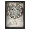 MICA Living Wanduhr - Industrial - Ca. 27 X 6 X 40,5 Cm