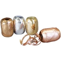 Sonstiger Hersteller Eiknäuel-Set - Ca. 0,05 X 20 M - 4-teilig - Gold/silber