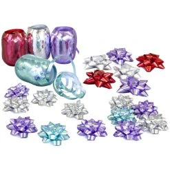 Sonstiger Hersteller Eiknäuel- Und Schleifen-Set - 22-teilig - Pastell -MICA decoration Shop 223051 1