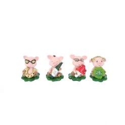 MICA Living Glücksschweinchen - Ca. 4 X 6 X 8 Cm - 1 Stück