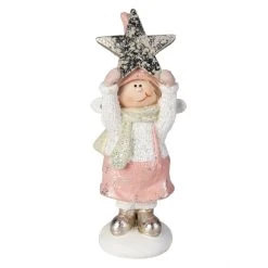 MICA Living Engel - Aus Polyresin - Ca. 6 X 6 X 14 Cm