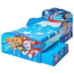 MOOSE TOYS Paw Patrol - Kinderbett Mit Stauraum - Blau - Ca. 70 X 140 Cm -MICA decoration Shop 229601 5013138670804 paw kinderbettpawpatrol 2