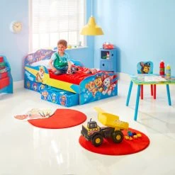 MOOSE TOYS Paw Patrol - Kinderbett Mit Stauraum - Blau - Ca. 70 X 140 Cm -MICA decoration Shop 229601 5013138670804 paw kinderbettpawpatrol 5