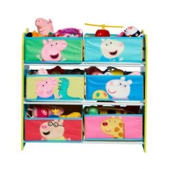 MOOSE TOYS Peppa Wutz - Regal Mit 6 Boxen -MICA decoration Shop 229602 5013138672624 pep regalpeppapig 3