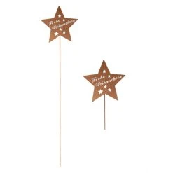 MICA Living Pflanzenstecker - Stern - Ca. 110 X 24,5 Cm