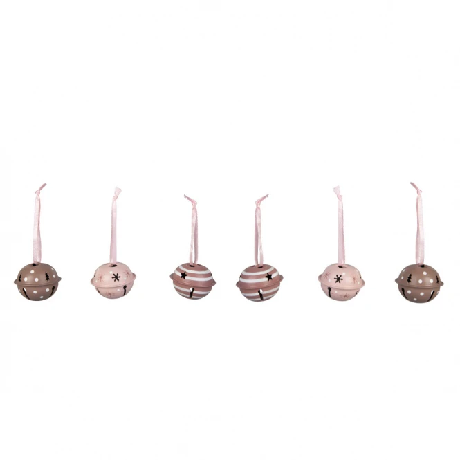 MICA Living Deko-Glöckchen - Ø = Ca. 4 Cm - 6 Stück - 1 Set 5 MICA Living Deko-Glöckchen - Ø = Ca. 4 Cm - 6 Stück - 1 Set – Bild 3