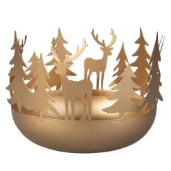 MICA Living Dekoschale - Hirsche - Ø = Ca. 13 Cm