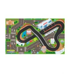 Sonstiger Hersteller Spielteppich - Rennstrecke - Maße Ca. 120 X 72 Cm