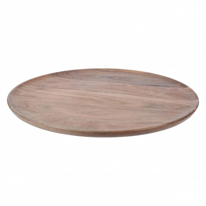 Sonstiger Hersteller Dekoteller - Aus Holz - Ø = Ca. 38 Cm 3 Sonstiger Hersteller Dekoteller - Aus Holz - Ø = Ca. 38 Cm