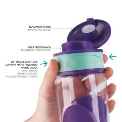 Sonstiger Hersteller Quokka - Trinkflasche Splash - Aqua Violet - 730 Ml -MICA decoration Shop 230111 8412497069538 stor quokka lila 1