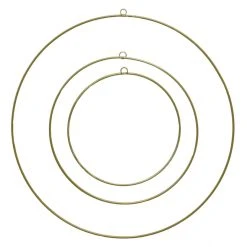 Sonstiger Hersteller Dekohänger - Ringe - 3 Stück - 1 Set