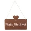 MICA Living Dekohänger - Platz Für Zwei - Ca. 33 X 21 Cm 1 MICA Living Dekohänger - Platz Für Zwei - Ca. 33 X 21 Cm -MICA decoration Shop 230257 4016096418076 mica living dekohaenger platz fuer zwei 01