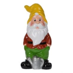 Sonstiger Hersteller Gartenzwerg - Aus Keramik - Ca. 9,5 X 7,5 X 19,5 Cm - 1 Stück -MICA decoration Shop 235049 3