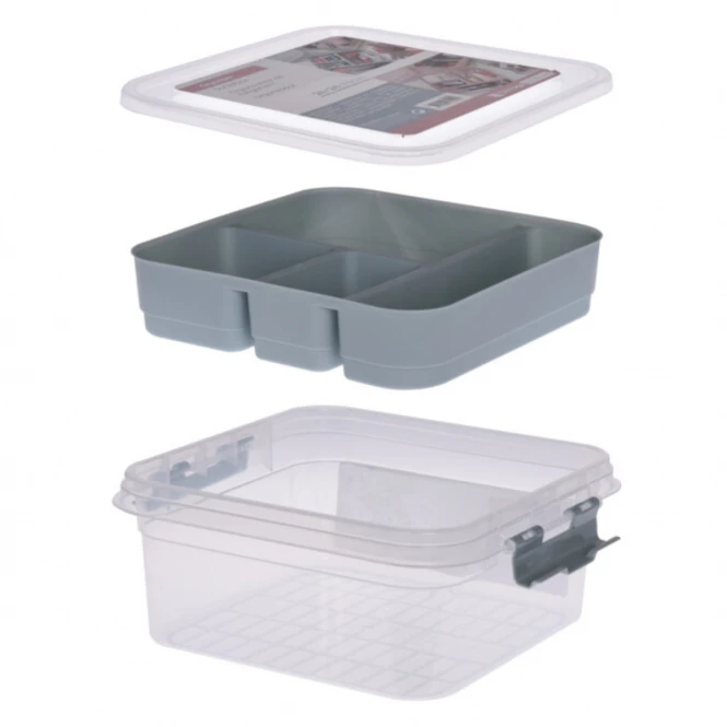 Sonstiger Hersteller Aufbewahrungsbox - Ca. 26 X 24 X 11 Cm - 1 Stück 4 Sonstiger Hersteller Aufbewahrungsbox - Ca. 26 X 24 X 11 Cm - 1 Stück – Bild 2