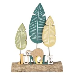 MICA Living Standdeko - Blätter - Aus Holz - Ca. 14 X 3,5 X 18,5 Cm -MICA decoration Shop 235377