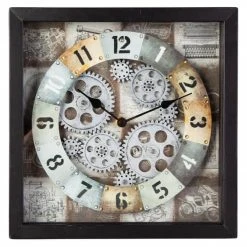 MICA Living Wanduhr - Industrial - Ca. 27,5 X 6,5 X 27,5