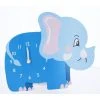 MICA Living Kinderwanduhr Elefant - Ca. 26,5 X 3,5 X 22 Cm -MICA decoration Shop 236119 bild 4016096429584