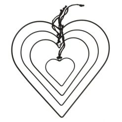 Out Of The Blue Dekohänger - Herz - 4 Stück