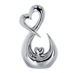 MICA Living Herztropfen Silber - Ca. 16 X 7 X 27 Cm