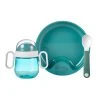 Mepal - Mio Babygeschirr-Set 3tlg. - Türkis 1 Mepal - Mio Babygeschirr-Set 3tlg. - Türkis -MICA decoration Shop 238710 8711269993706 mepal mio babygeschirrset tuerkis2