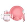 Mepal - Mio Babygeschirr-Set 3tlg. - Rosa 2 Mepal - Mio Babygeschirr-Set 3tlg. - Rosa -MICA decoration Shop 238713 8711269993713 mepal mio babygeschirrset rosa2