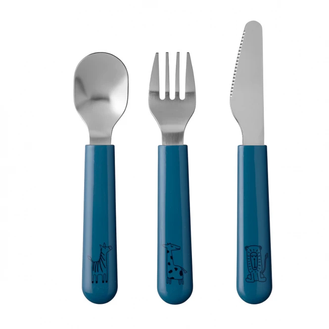 Mepal - Mio Besteck-Set 3tlg. - Blau 4 Mepal - Mio Besteck-Set 3tlg. - Blau - Image 2