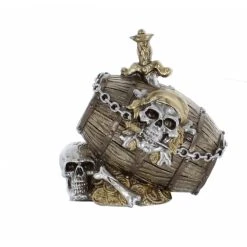 MICA Living Spardose Piratenfass - Ca. 12,5 X 8 X 12 Cm