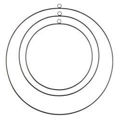 MICA Living Dekohänger - Ringe - 3 Stück - Schwarz 11 MICA Living Dekohänger - Ringe - 3 Stück - Schwarz -MICA decoration Shop 239416 1