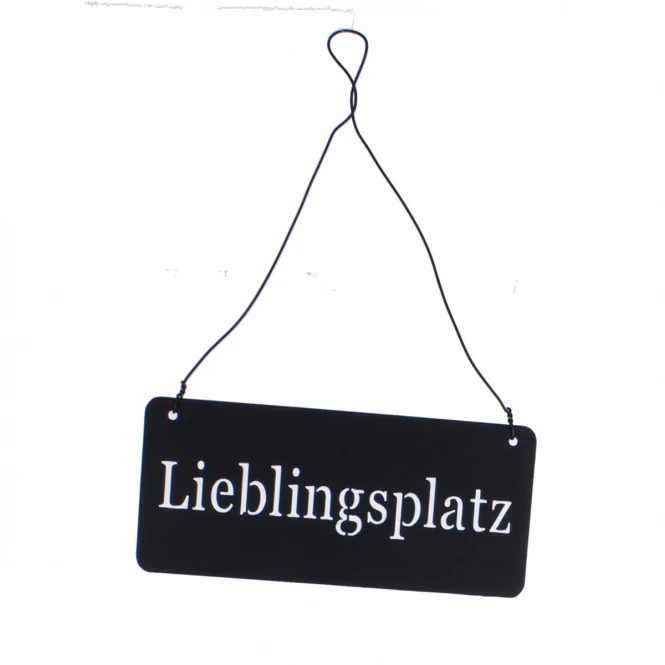 MICA Living Schild - Lieblingsplatz - Ca. 15 X 6,5 Cm 3 MICA Living Schild - Lieblingsplatz - Ca. 15 X 6,5 Cm