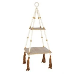 MICA Living Dekohänger Regal - Aus Holz - Ca. 70 Cm