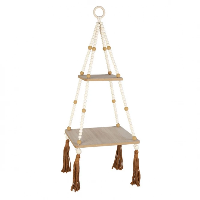MICA Living Dekohänger Regal - Aus Holz - Ca. 70 Cm 3 MICA Living Dekohänger Regal - Aus Holz - Ca. 70 Cm