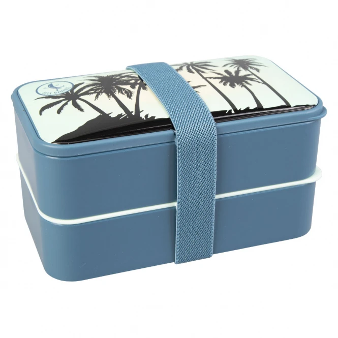 P:OS Brotdosen-Set - Blue Bananas Bento - 6-teilig 4 P:OS Brotdosen-Set - Blue Bananas Bento - 6-teilig - Image 2