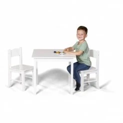 Besttoy - Sitzgruppe Aus Holz - Farbe: Weiß