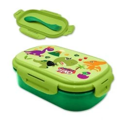 Sonstiger Hersteller Brotdose - Crazy Dino - Grün